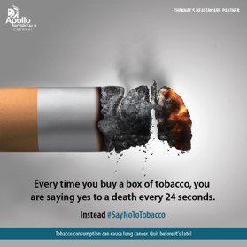 Apollo Hospitals - Say No to Tobacco